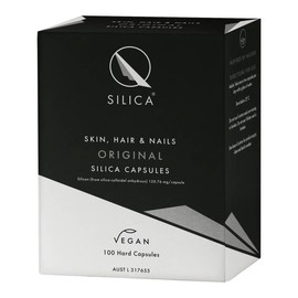 QSilica Skin, Hair & Nails Original Silica Capsules, 100 Capsules