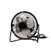 Sokelinn-six 4 Inch Small Usb Desk Fan, Metal Mini Quiet