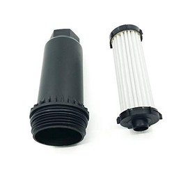 TC-SST Automatic Transmission Oil Filter with Case/Cover - Compatible with 2008-2014 Mitsubishi Lancer EVO X and Ralliart (2.0L DOHC Turbo) with 6-Speed SST Transmission