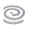 RUGGED steel Stainless Steel Curb Chain Solid 10 mm Wide