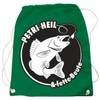 Backpack with German Text Fette Booty, Bottle Green