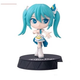 Hatsune Miku: Colourful Stage! Statuette PVC Tip'n'Pop PM Hatsune Miku on Stage Sekai 12 cm