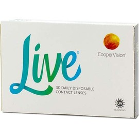 Live daily Disposable Daily Lenses Soft Pack of 30 / BC 8.6 mm / DIA 14.0 mm / -4.5 Dioptres