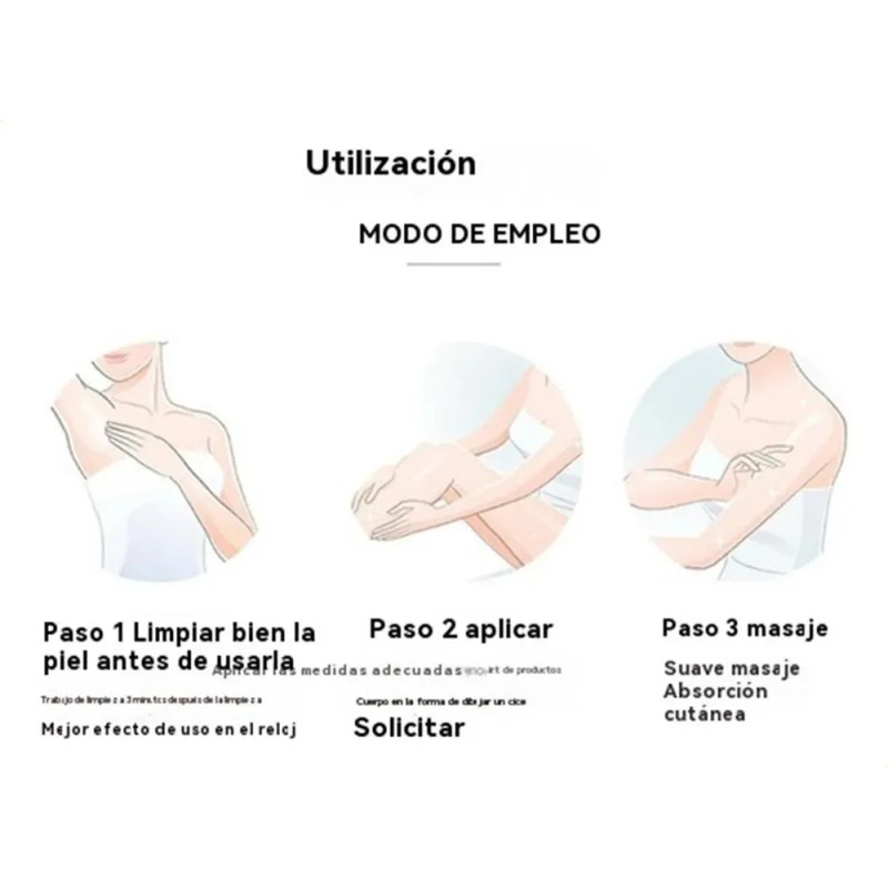 Loción Corporal Melan Txa, Loción Corporal 100 Ml, 3 Unidade