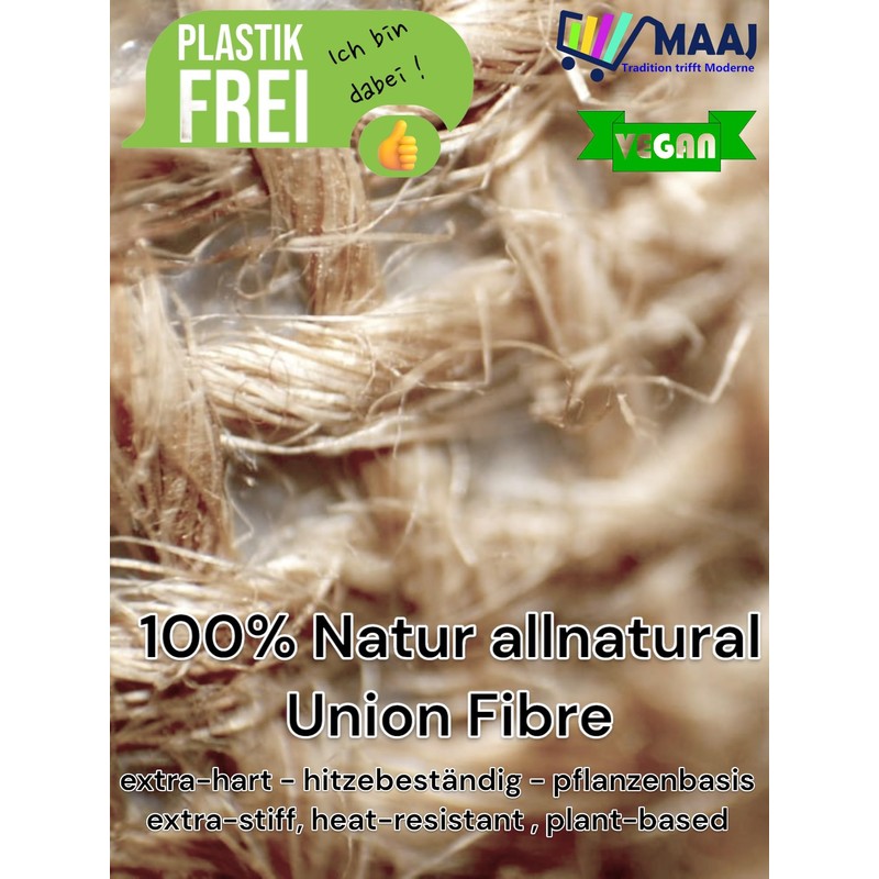 MAAJ Vegetable Brush Hard Mini Hard Union Bristles + Wood