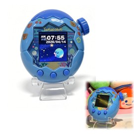 Rich Peach Tamagotchi Paradise Clear Stand for Display, Freestanding, Portable, Protective Case, Scratch Prevention, Drop Prevention, Set of 2