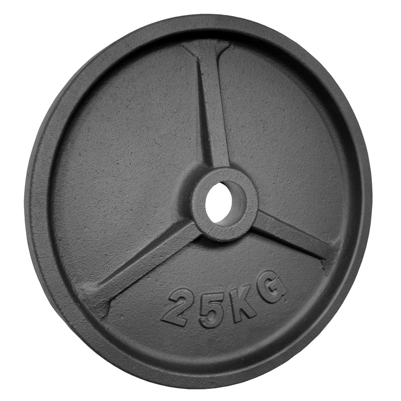 Power Extreme Weight Training Discs with Grip Recess, 51 mm,