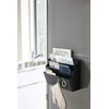 Yamazaki 4497 Tower Refrigerator Side Magnetic Storage Pocket, 3 Tiers,