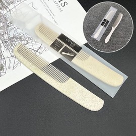 GF Portable Disposable Amenity Comb Hotel 2. Half-moon Type 42ea