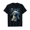 Havanese Dog Starry Night T-Shirt