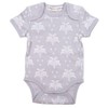 Organic Cotton Summer Short Sleeve Onesie - Palms and Pineapples