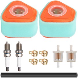 ZAMDOE 595853 597265 Air Filter 597266 Pre Filter Replacement for Briggs & Stratton 115P02 123P02 123P07 123P32 125P02 125902 Engines Lawn mower