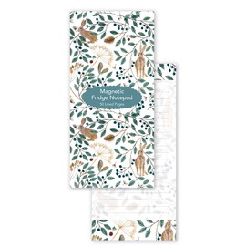 Dee Hardwicke - Hares & Berries - Magnetic Fridge Shopping to-Do List Notepad