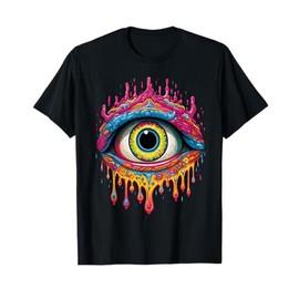 Psychedelic Third Eye | Trippy Colorful Hippie Psychonaut T-Shirt