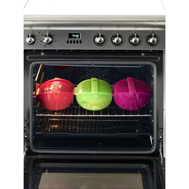 Lékué - Cocotte XL, 3-4 persone, color rosso