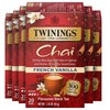 Twinings French Vanilla Chai Black Tea Individually Wrapped Bags, 20