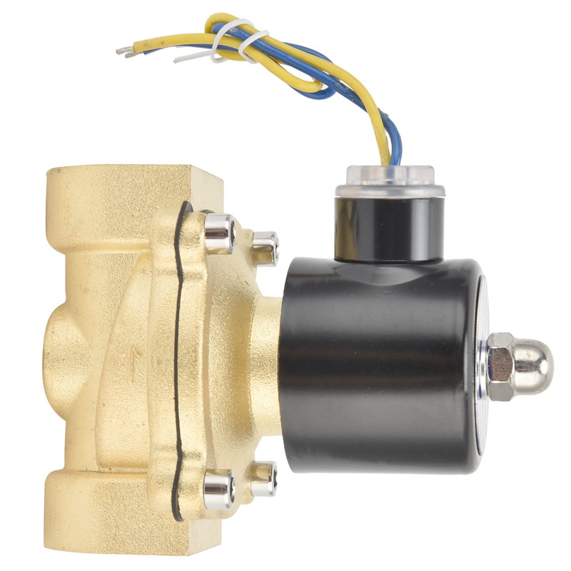 Normally Closed Solenoid Valve Brass Direct Acting Diaphragm Controlling Device