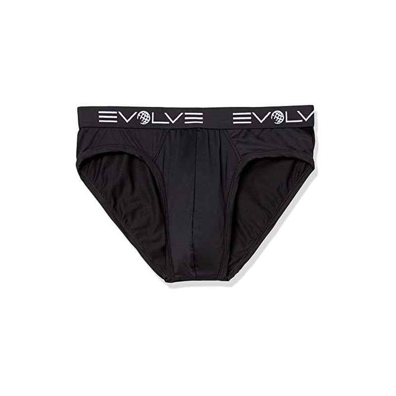 Evolve Men's Sport Mesh 3 Pack No Show Briefs