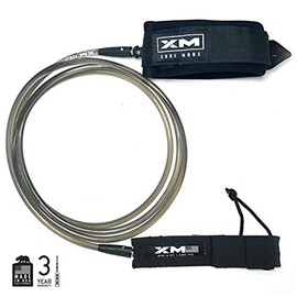 XM Surfboard Leash/Knee/Calf/COMP (.220in) // Made in USA / 3 Year Stoked Warranty