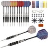 Steel Tip Darts Set - Professional 12PC Darts Steel Tip