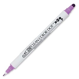 Kuretake CLEAN COLOR DOT Pen - HYACINTH - ZIG (r) (sold in 6s) -