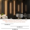 Lichaser LED Recessed Lighting for Acoustic Panel, 6 Pcs of