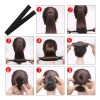 Kit Shaper Cabello Diadema Scrunchies Ligas Tiara Accesorios Negro 33pcs