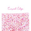 Simply Hair Pink Glitter Balayage Long Highlighting Board with Curved