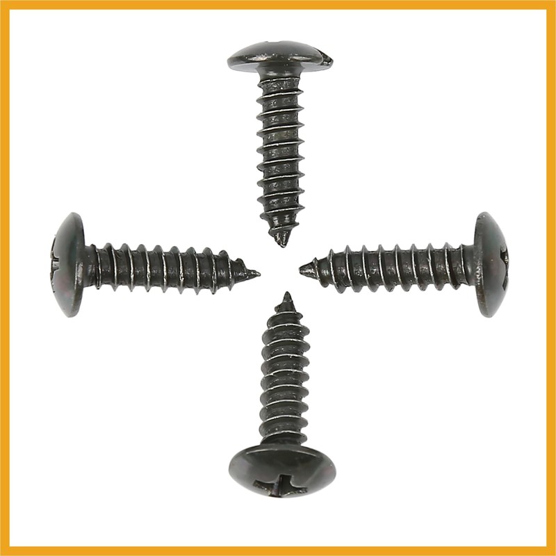 Partuto 50 Sets 4.2x16mm U Clip Screw Assortment Car Clips