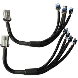 Ignition Coil Harness Connector 2pcs Fit for HUMMER H2 2003-2006 V8 6.0L Replaces for G M 89017477