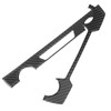 Center Console CD Panel Trim Cover Carbon Fiber Decoration Fit