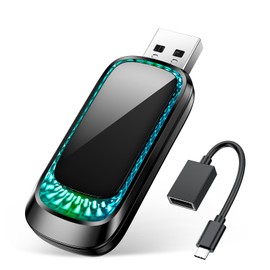 SEALIGHT CarPlay Wireless Adapter Converts Factory Wired to Wireless CarPlay Adapter Mini CarPlay Dongle Plug & Play No Latency for Cars 2015+ for Apple iOS 10+