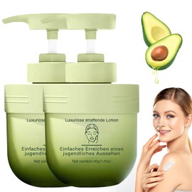 Crema Reafirmante De Colágeno De Lujo Divglow(2 Frascos) Loción Corporal Hidratante Reafirmante De Colágeno Que Levanta, Reafirma Y Tonifica Para Una 