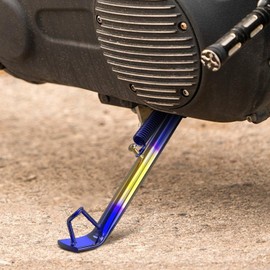 Motorcycle Kickstand,Motorcycle Support Stand Kickstand Accessories | Sturdy Scooter Foot Side Stand Support for Off-Road Vehicles, Bicycles