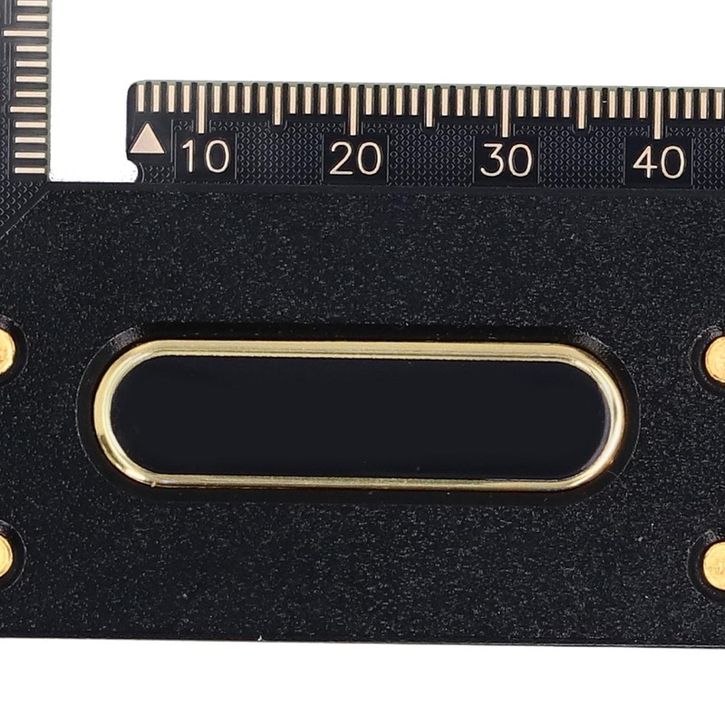 100mm Woodworking Scriber L Shape Square Ruler Aluminum Alloy Carpenter