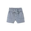 Vertbaudet Mädchen Paperbag-Shorts mit Streifen blau gestreift 116