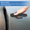 X AUTOHAUX Exterior Rear Passenger Door Handle for Ford Transit