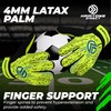 Hamtons Professional Goalkeeper Gloves - Durable Grip, Anti-Slip Design with