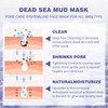OUPEICHARM OUPEICHARM Clay Face Masks Dead Sea Mud Face Mask,