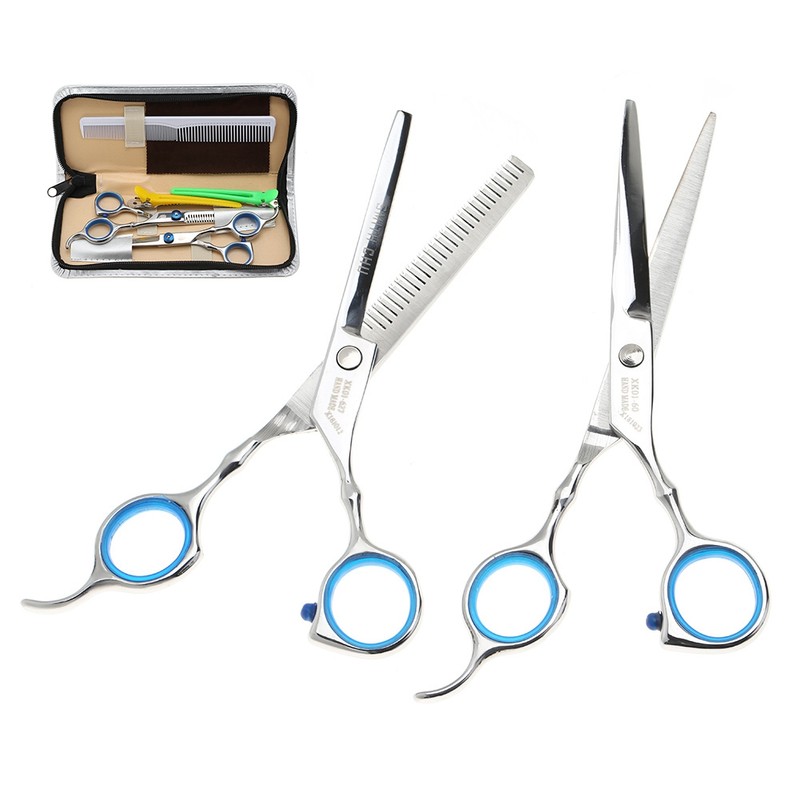 Professional Hair Cutting Thinning Scissors Family Salon Barber Shears Hairdressing