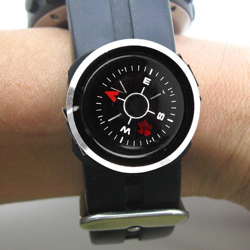 Shipenophy Bracelet Compass Diving Easy Read Orientation Running Wrist Compass