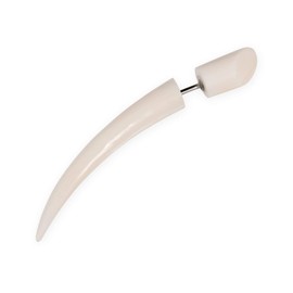 Fly Style Fake Taper Expander Earring Made of Horn, Bone or Wood, Horn Wood Horn bones Wood