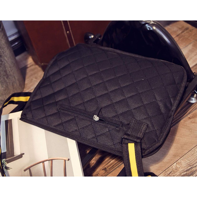 Xugq66 3D Style 2D Drawing Cartoon Handbag Shoulder Canvas Messenger