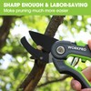 WORKPRO Anvil Pruning Shears, 8’’ Professional Gardening Hand Pruner with