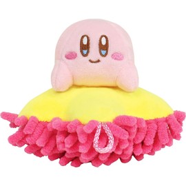 Tees Factory Kirby HK-5542642KB Handy Mop with Mascot, Kirby, H 4.3 x W 4.7 x D 4.7 inches (11 x 12 x 12 cm)