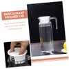 FUNOMOCYA Water Pitcher Lid Pcs Replaceable Pitcher Covers Compact Carafe