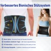 Jarade Microfibre Adjustable Back Brace for Lumbar Support with Velcro