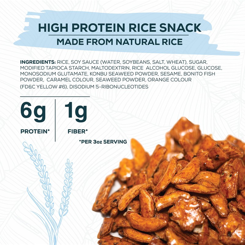 Aloha Right Now Premium Mixed Arare Rice Crackers Mochi Crunch