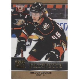 2021-22 Upper Deck Skybox Metal Universe Hockey Premium Prospects #PP25 Trevor Zegras Rookie Card RC Hockey Card