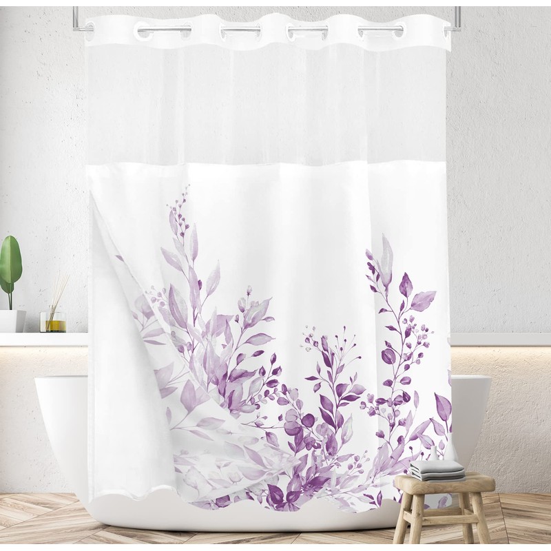 Tititex No Hooks Snap in Liner Lilac Light Purple Eucalyptus